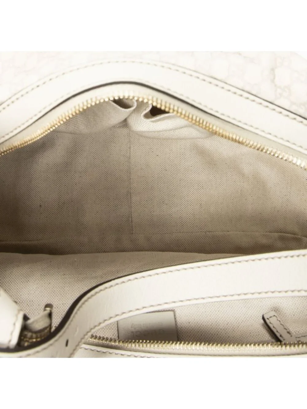 Gucci Nice Hobo Ivory Micro Guccissima Leather